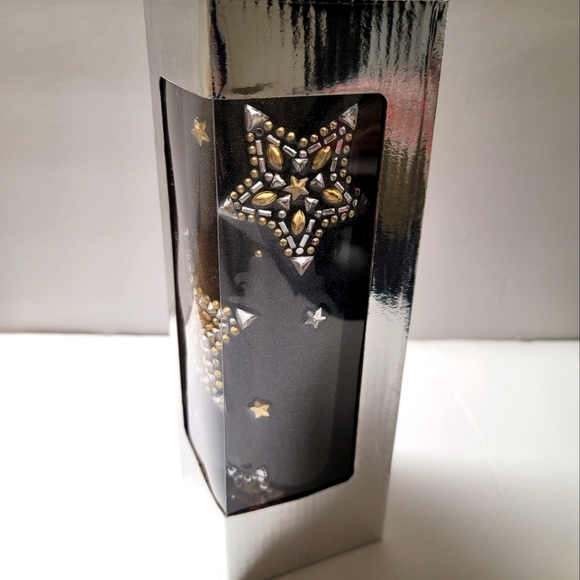 Handmade Black Sparkly Star Tumbler - Picture 9 of 10